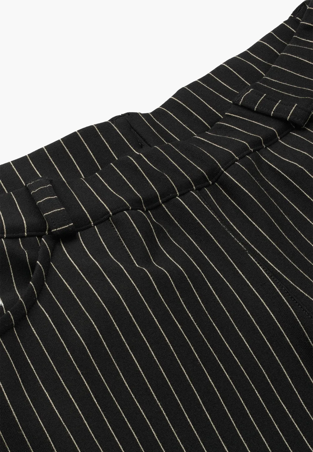 Laurie Donna Loose SL broek Black Stripe Brushed warm