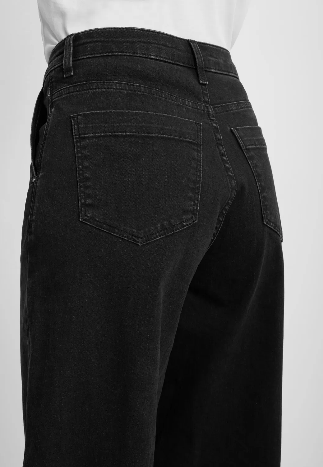 Laurie Charm Loose ML jeans washed black denim