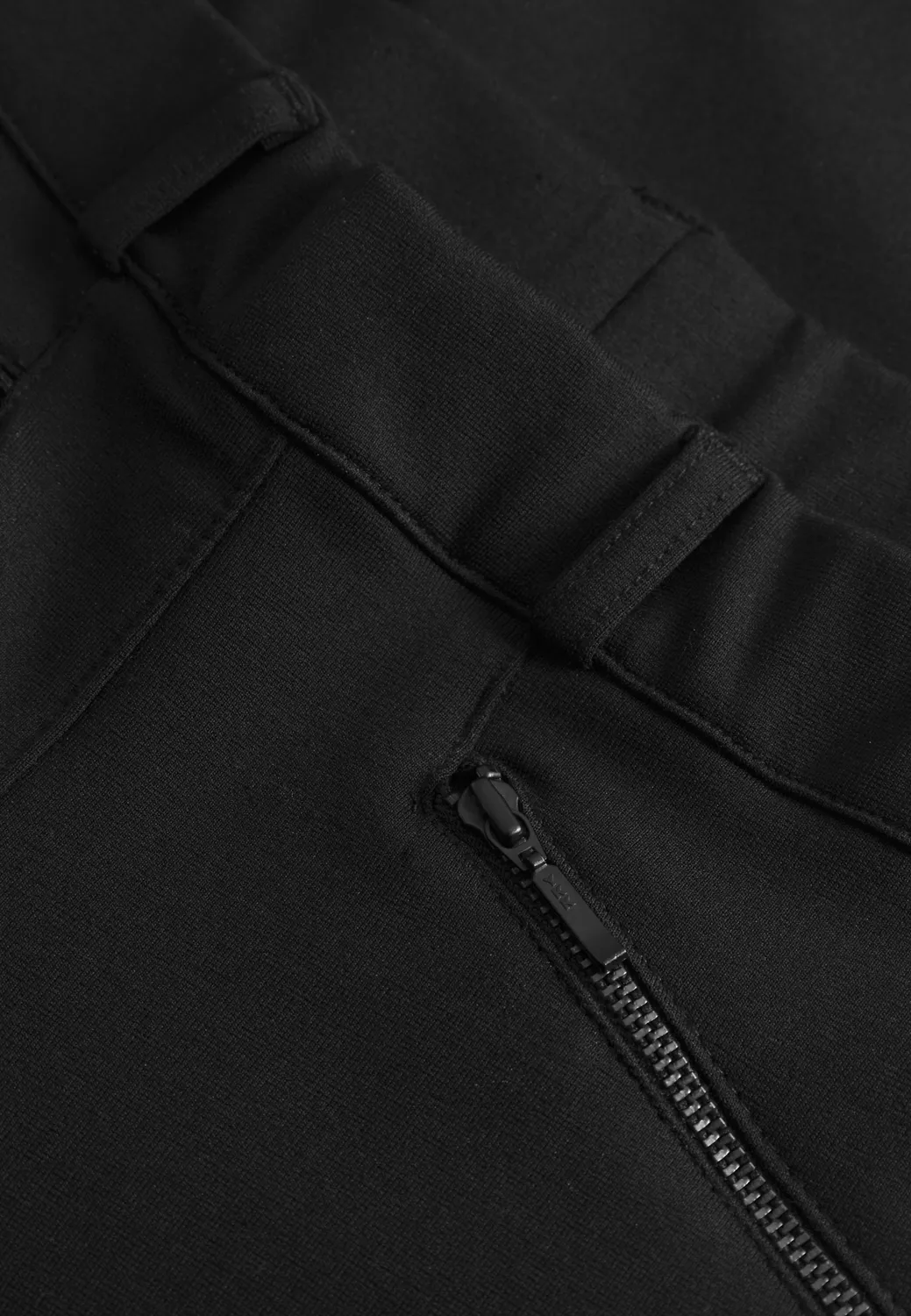 Laurie Ruby Straight SL broek zwart geborsteld