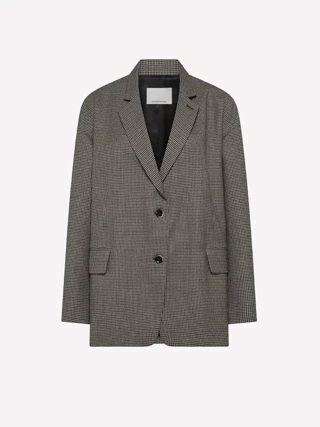 Nine In The Morning Tecla TCL14 blazer Kette wol geruit