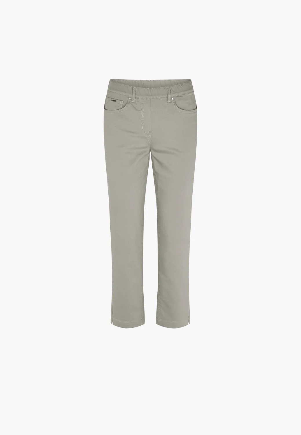 Laurie Hannah Regular XSL damesbroek grey sand stretch