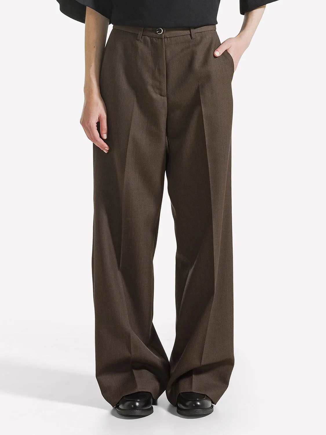 Nine In The Morning Fiamma chino dames legno wol
