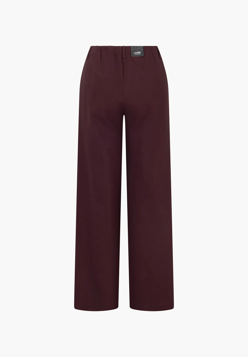Laurie Donna Loose ML damesbroek dark plum soepel