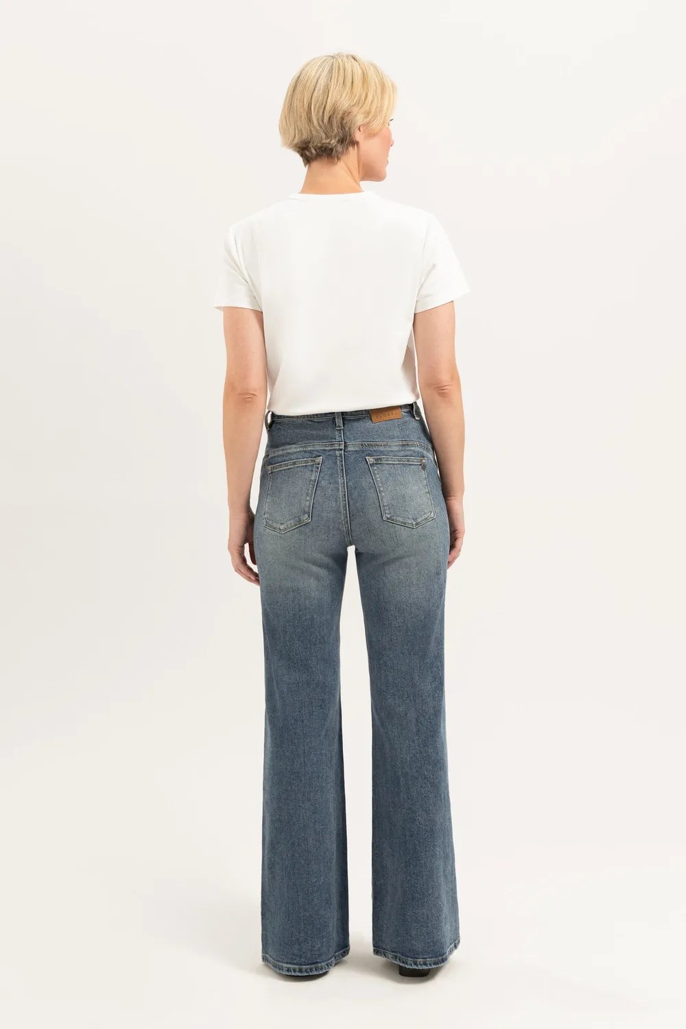 Florez Ana Flared jeans Sophisticated Blue palazzo