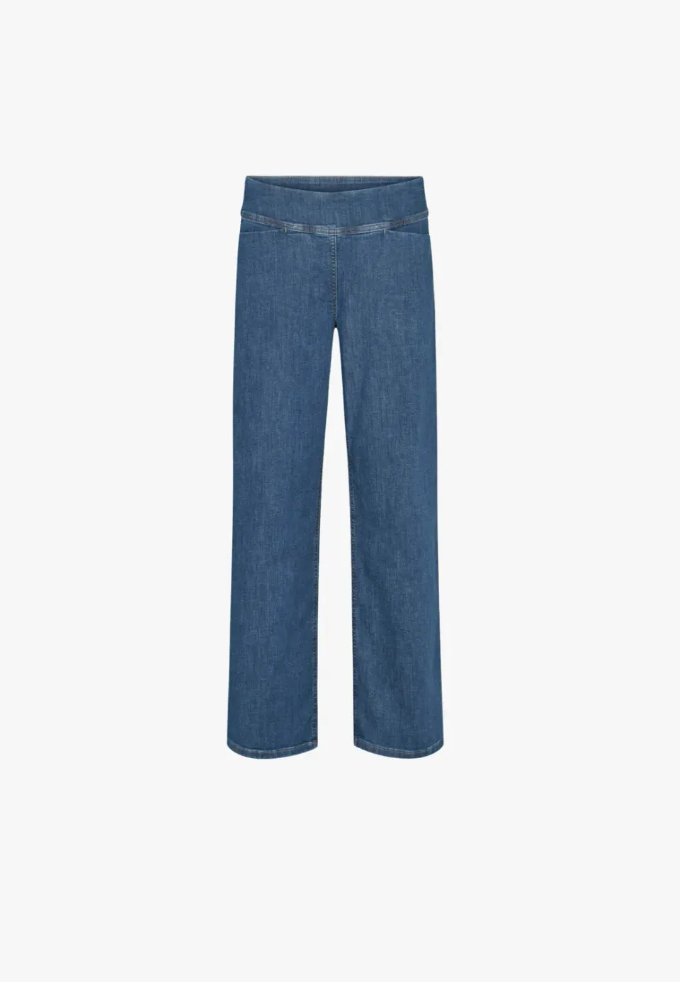 Laurie Thea Straight SL jeans Blue Denim biologisch katoen