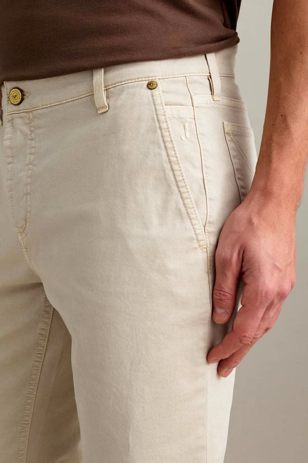 Jeckerson Julius slim fit chino beige licht