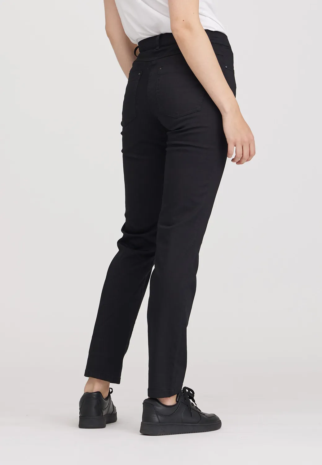 Laurie Charlotte Regular LL broek zwart 5-pocket 85cm