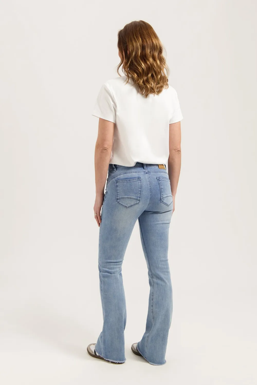 Florèz Flared Jeans Light Blue stretch