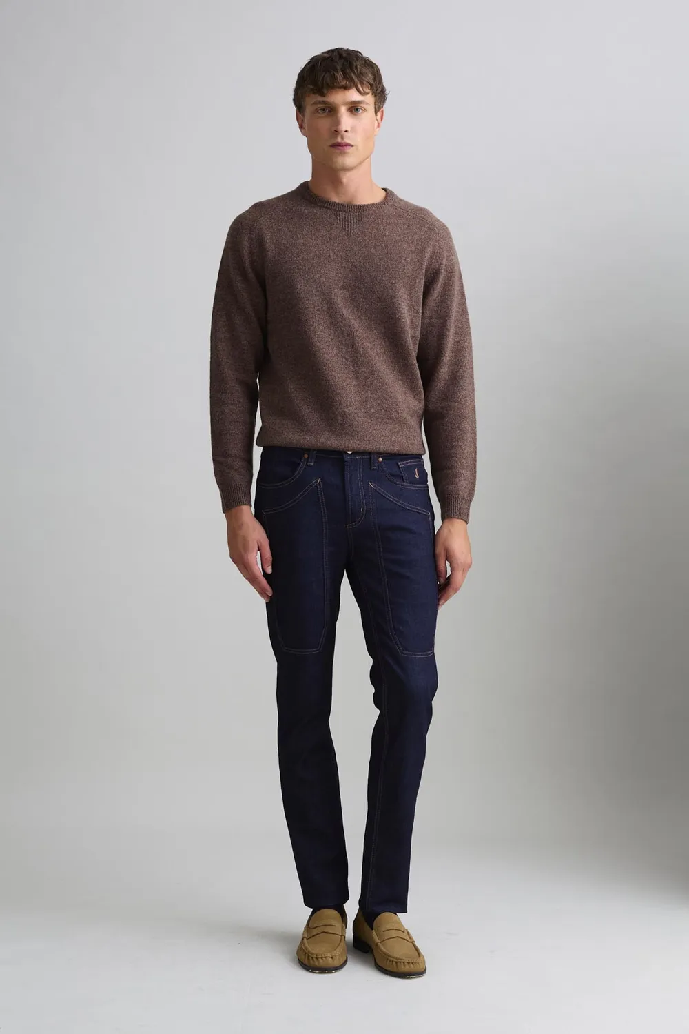 Jeckerson John Toppa jeans slim fit donkerblauw denim