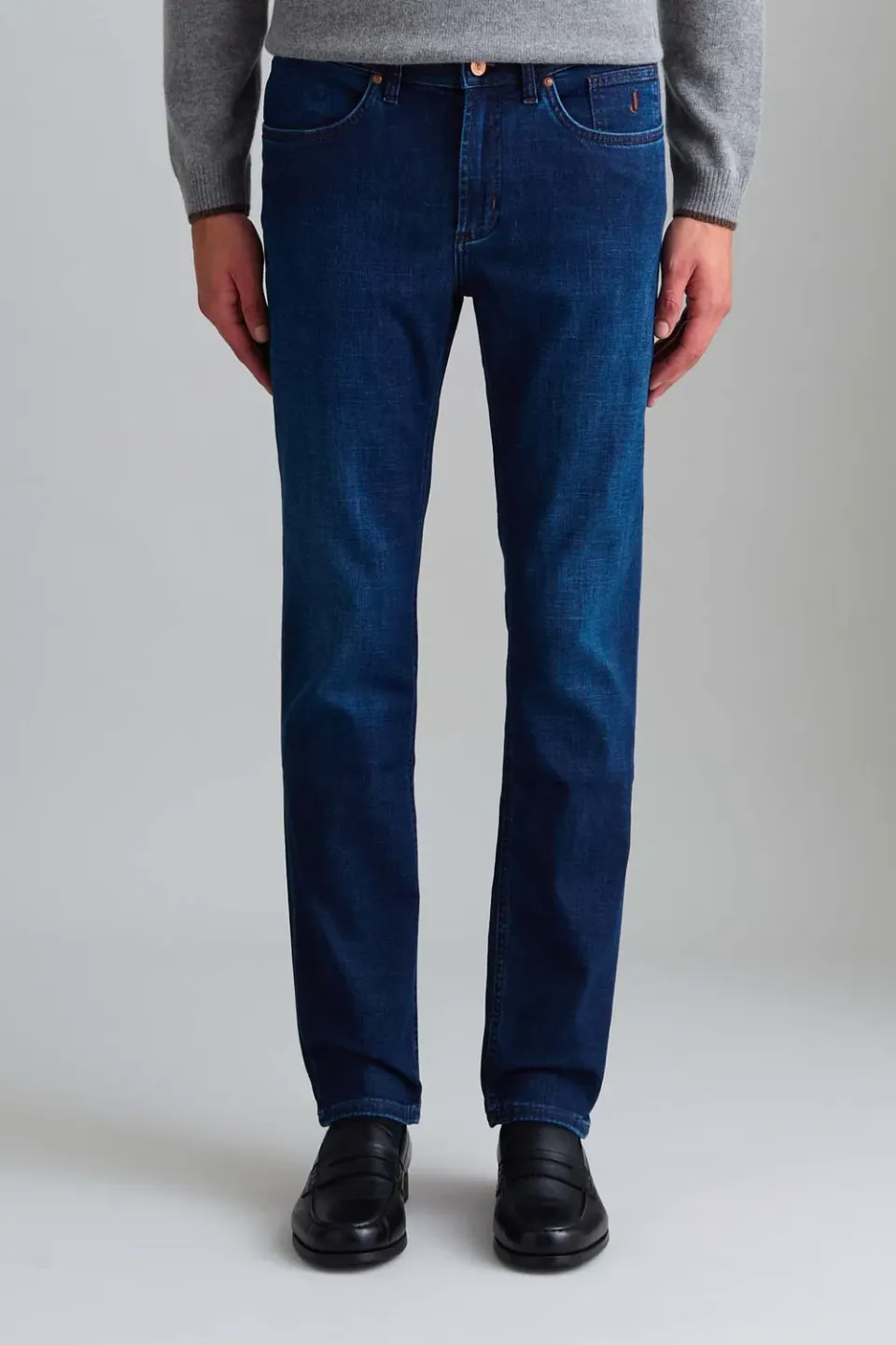 Jeckerson Jordan slim fit jeans blauw denim 10oz wassing