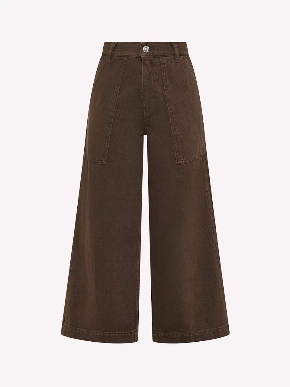 Nine In The Morning Amy meisjes jeans fatigue katoen mauve