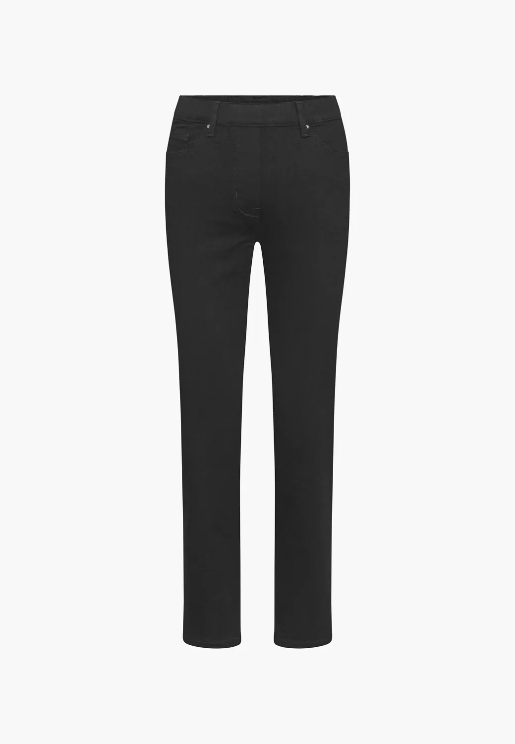 Laurie Hannah Regular XSL jeans black denim extra kort