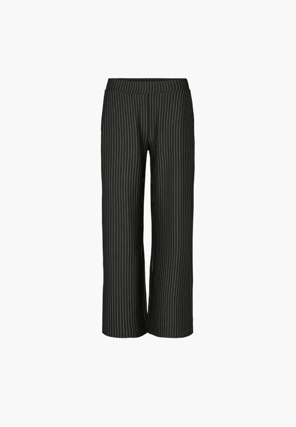 Laurie Daisy Pure Straight ML broek Black Stripe Brushed stretch