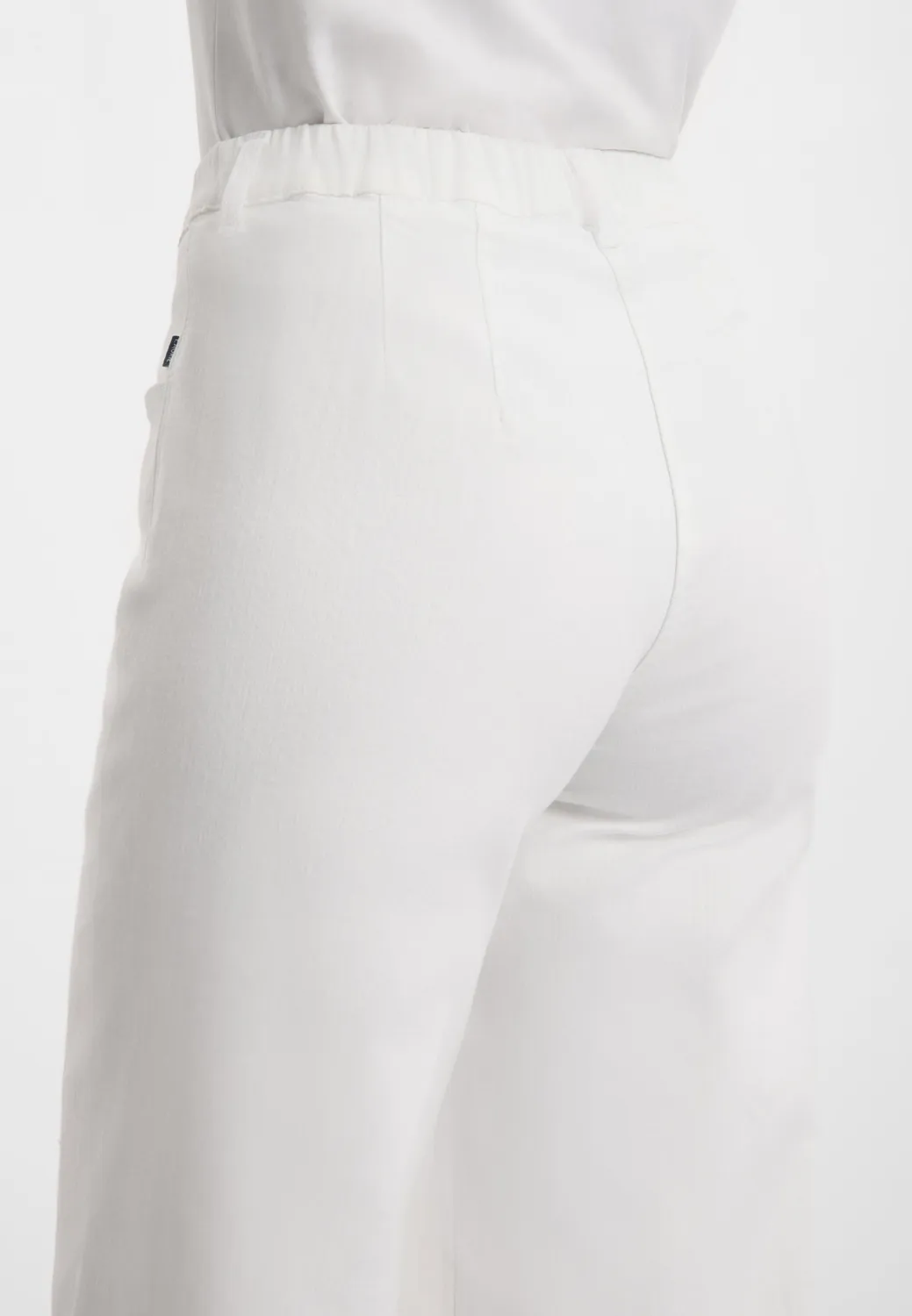 Laurie Donna Loose Capri SL capri White driekwart