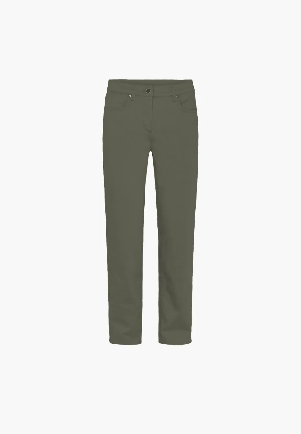 Laurie Charlotte Regular ML broek evergreen stretch
