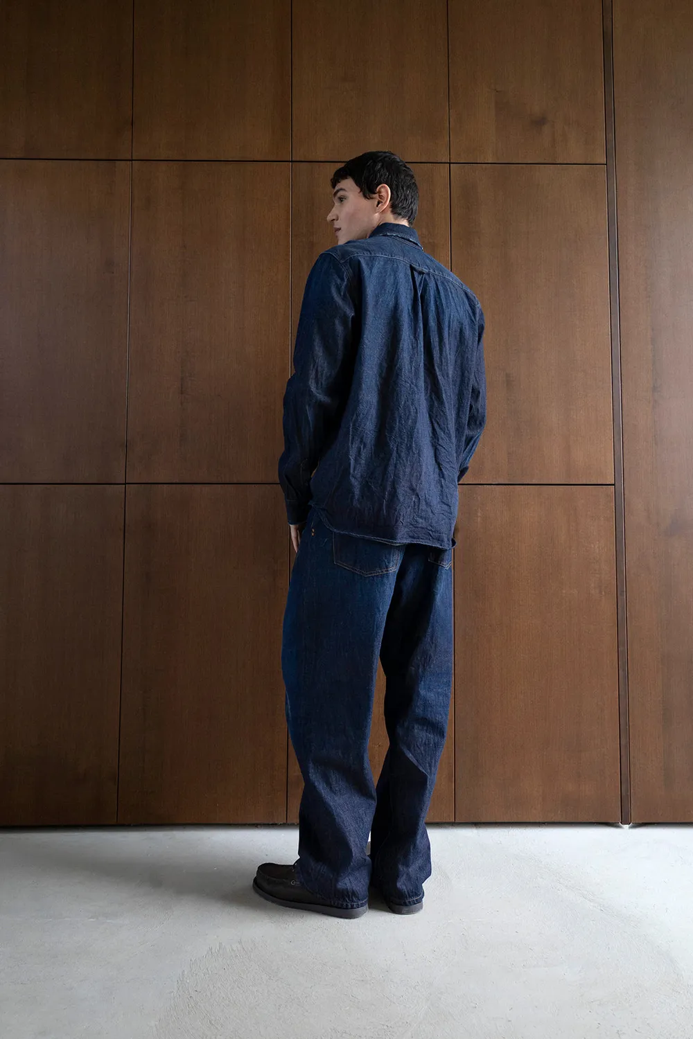 Nine In The Morning Nathan NH90 heren jeans straight indigo