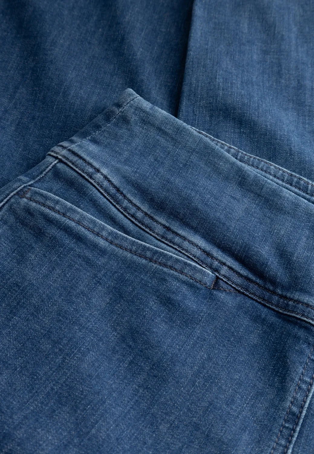 Laurie Thea Straight ML spijkerbroek Blue Denim
