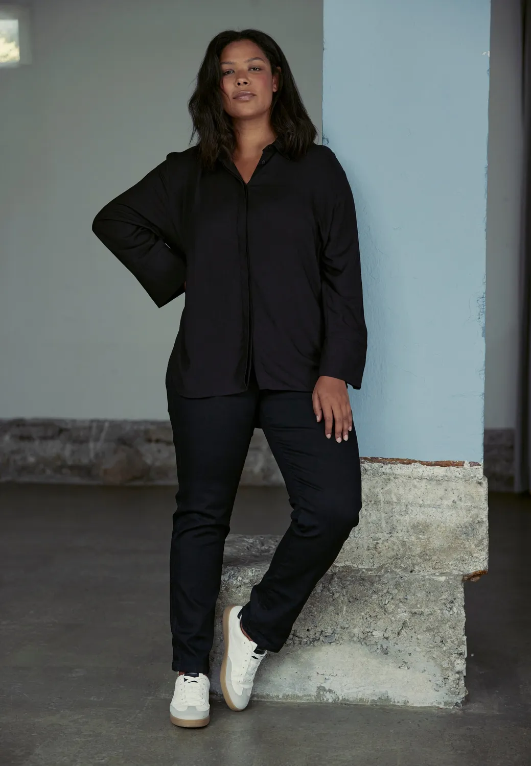 Laurie Serene Regular ML jeans Black 3 maten in 1