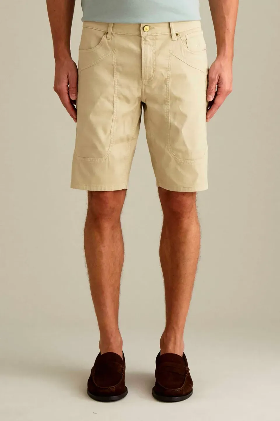 Jeckerson Jayden Slim Fit Bermuda Lichtbeige