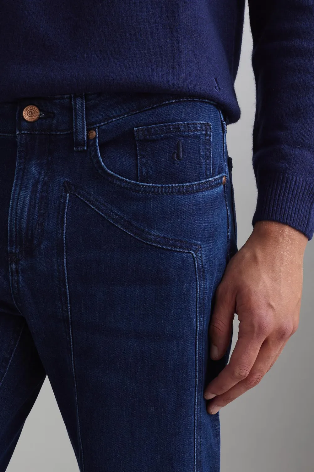 Jeckerson John slim fit jeans blauw medium stretch
