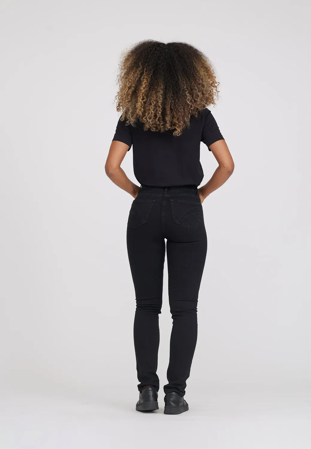 Laurie Laura Slim ML jeans washed black denim