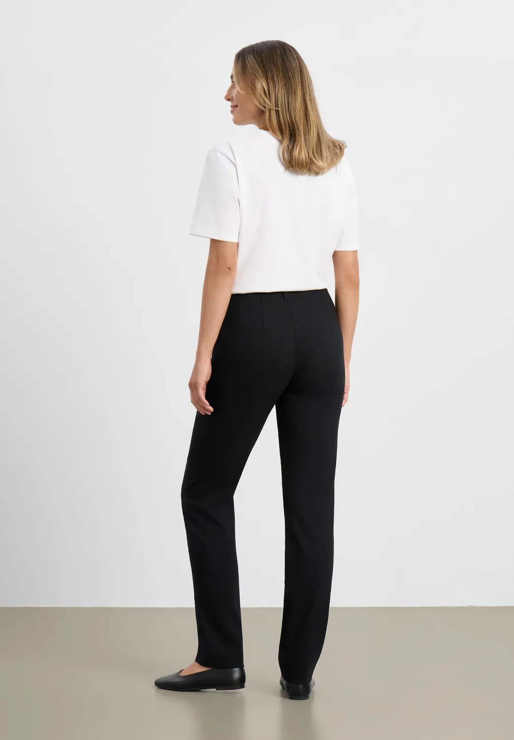 Laurie Taylor Regular ML broek zwart elastiek