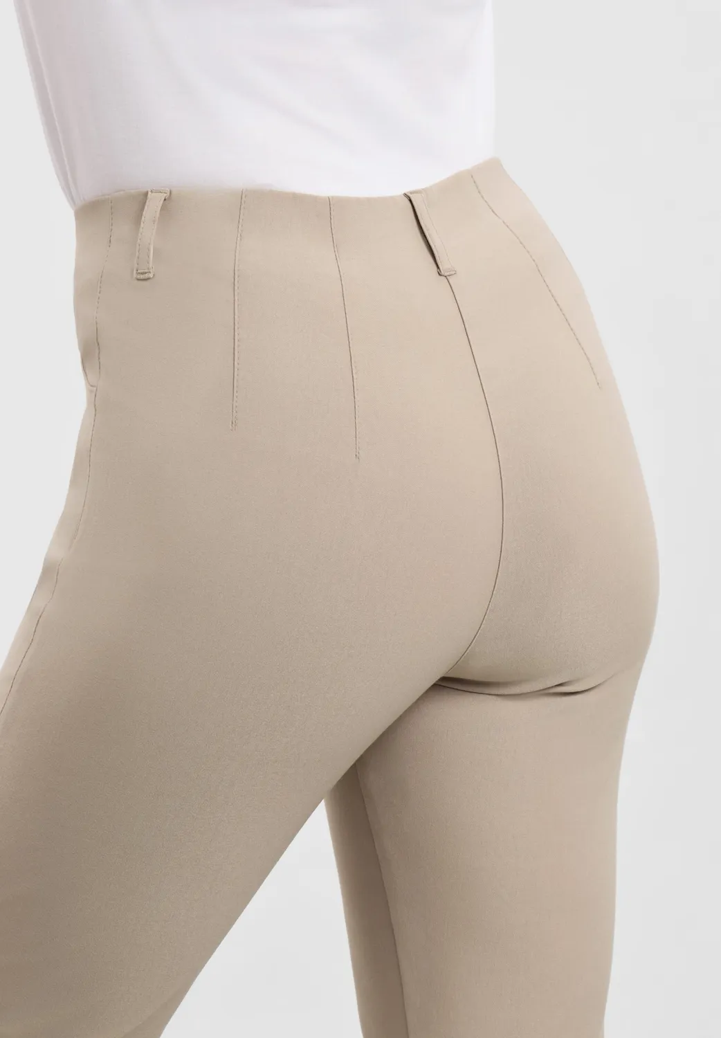 Laurie Kelly Regular ML damesbroek Clay stretch viscose