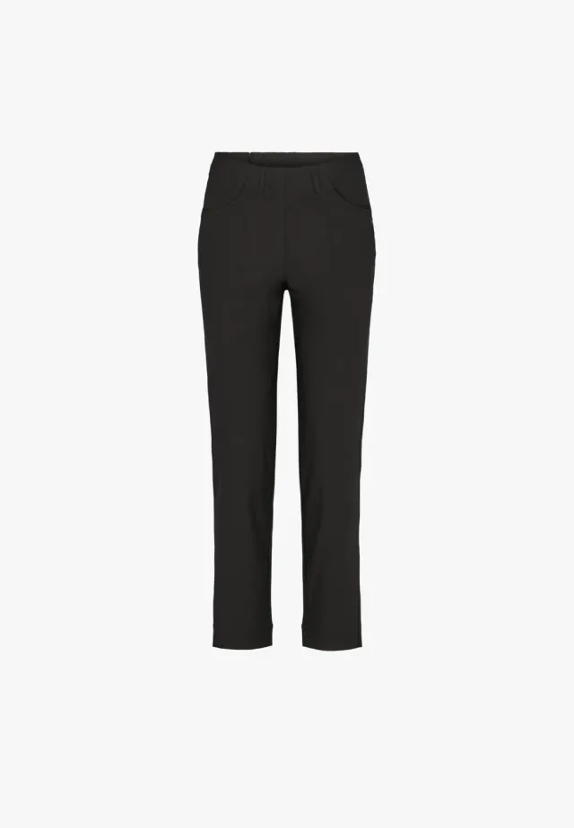 Laurie Kelly Regular 29704 broek Black Brushed stretch