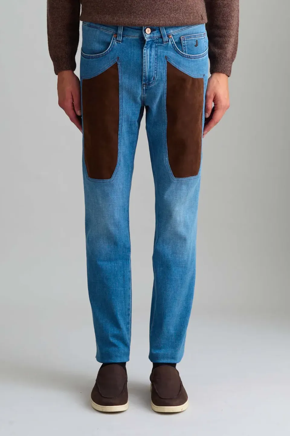Jeckerson John jeans slim fit lichtblauw denim 10 oz