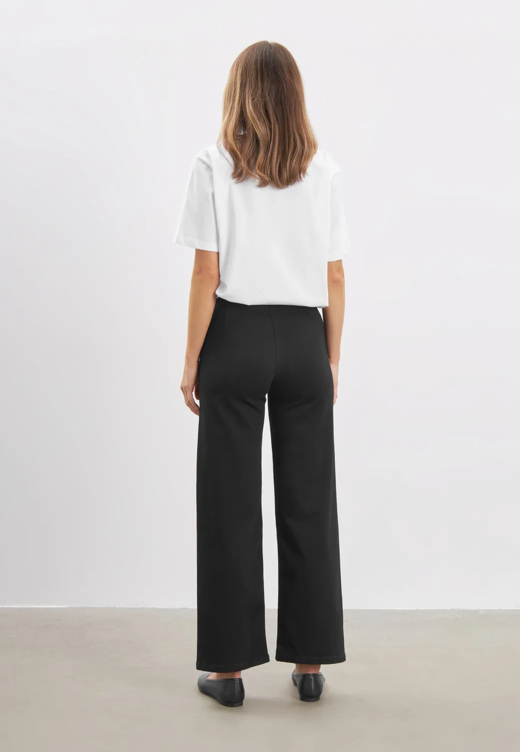 Laurie Donna Loose SL 101073 zwarte jeans Black Denim stretch