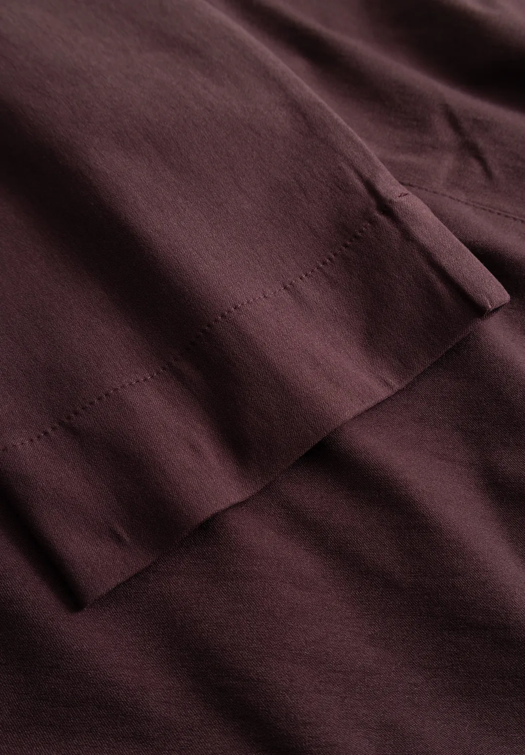 Laurie Betty Regular ML broek Dark Plum stretch