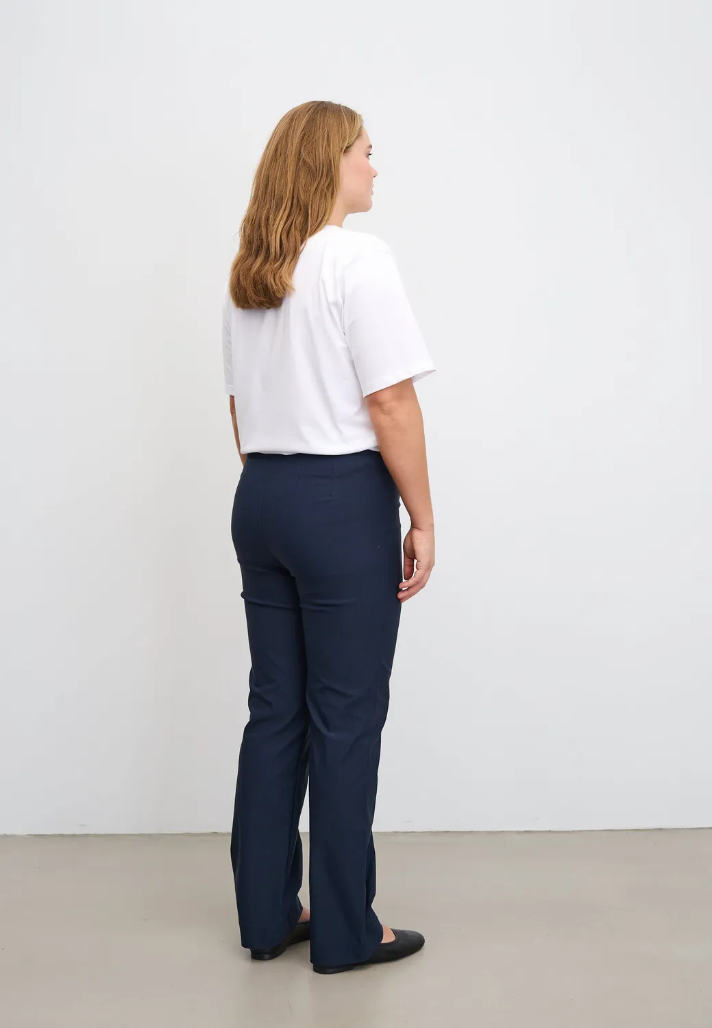 Laurie Betty Regular ML broek Navy stretch