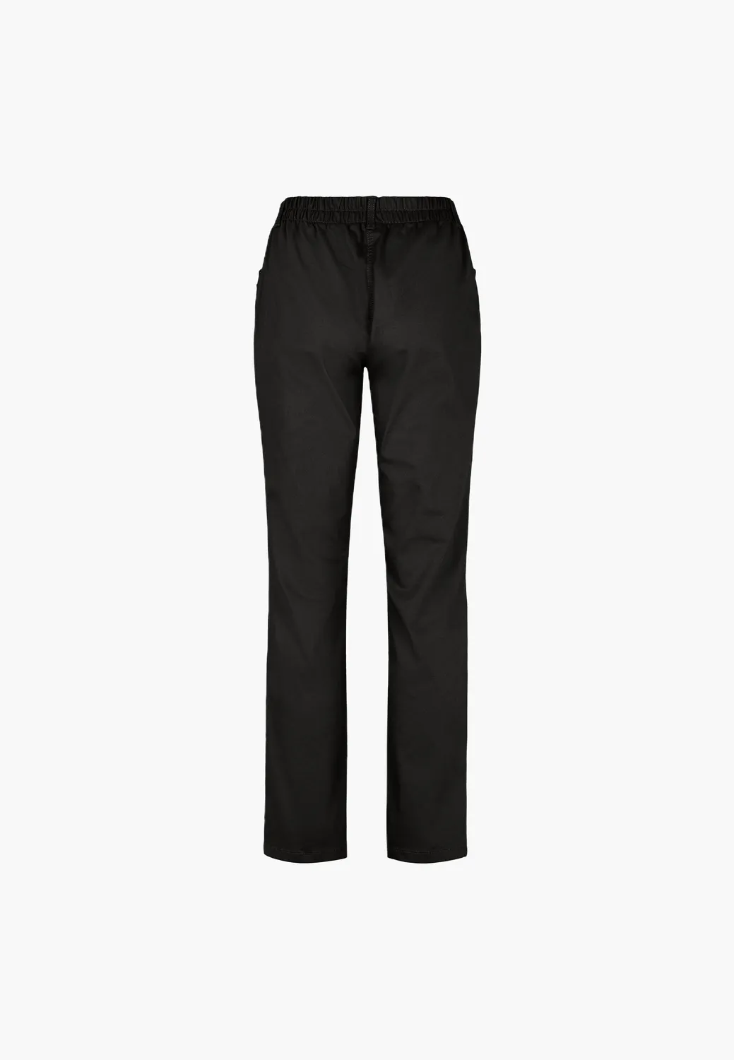 Laurie Violet Relaxed ML broek Black biologisch katoen