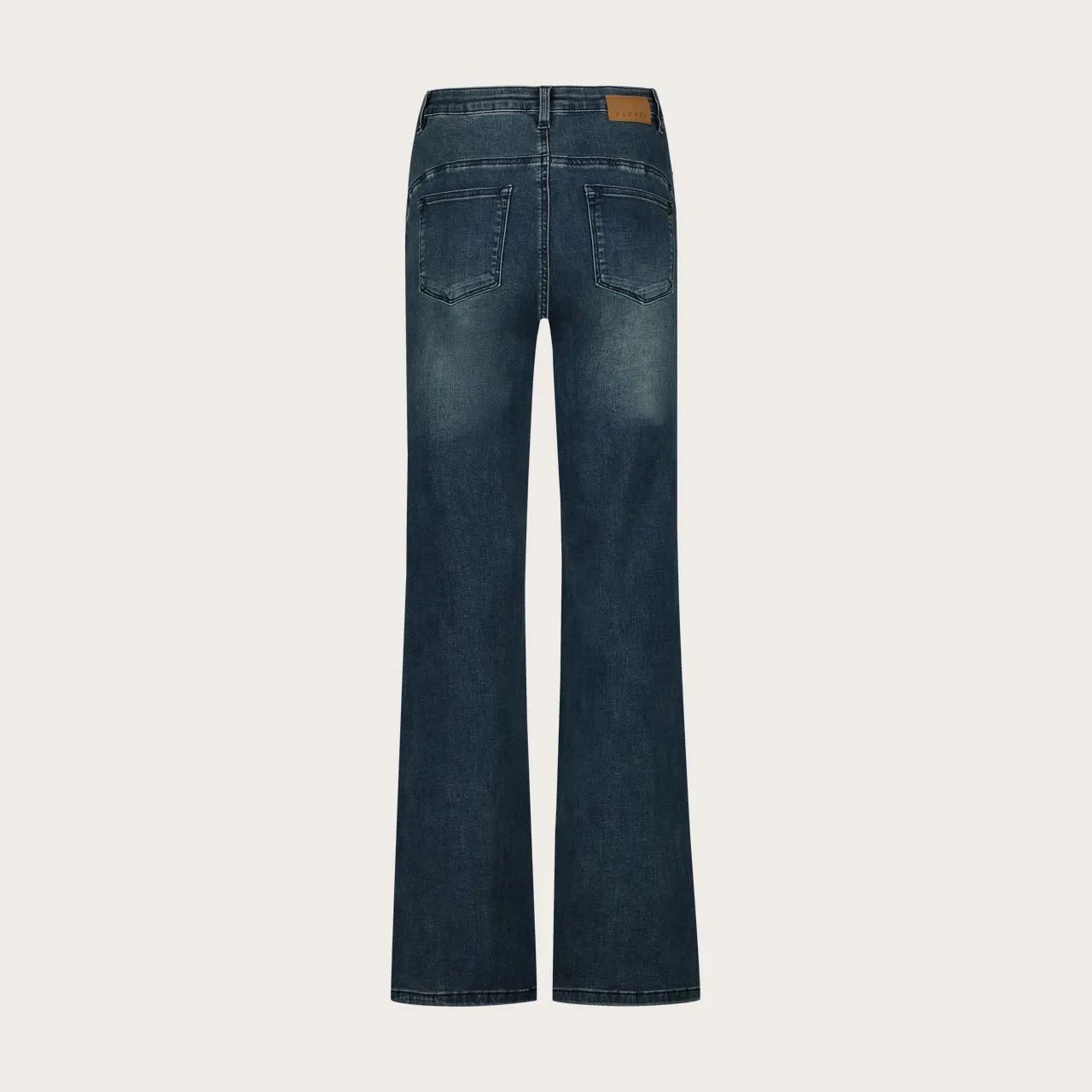 Florez Ana Flared Jeans Sky Hipe hoge taille