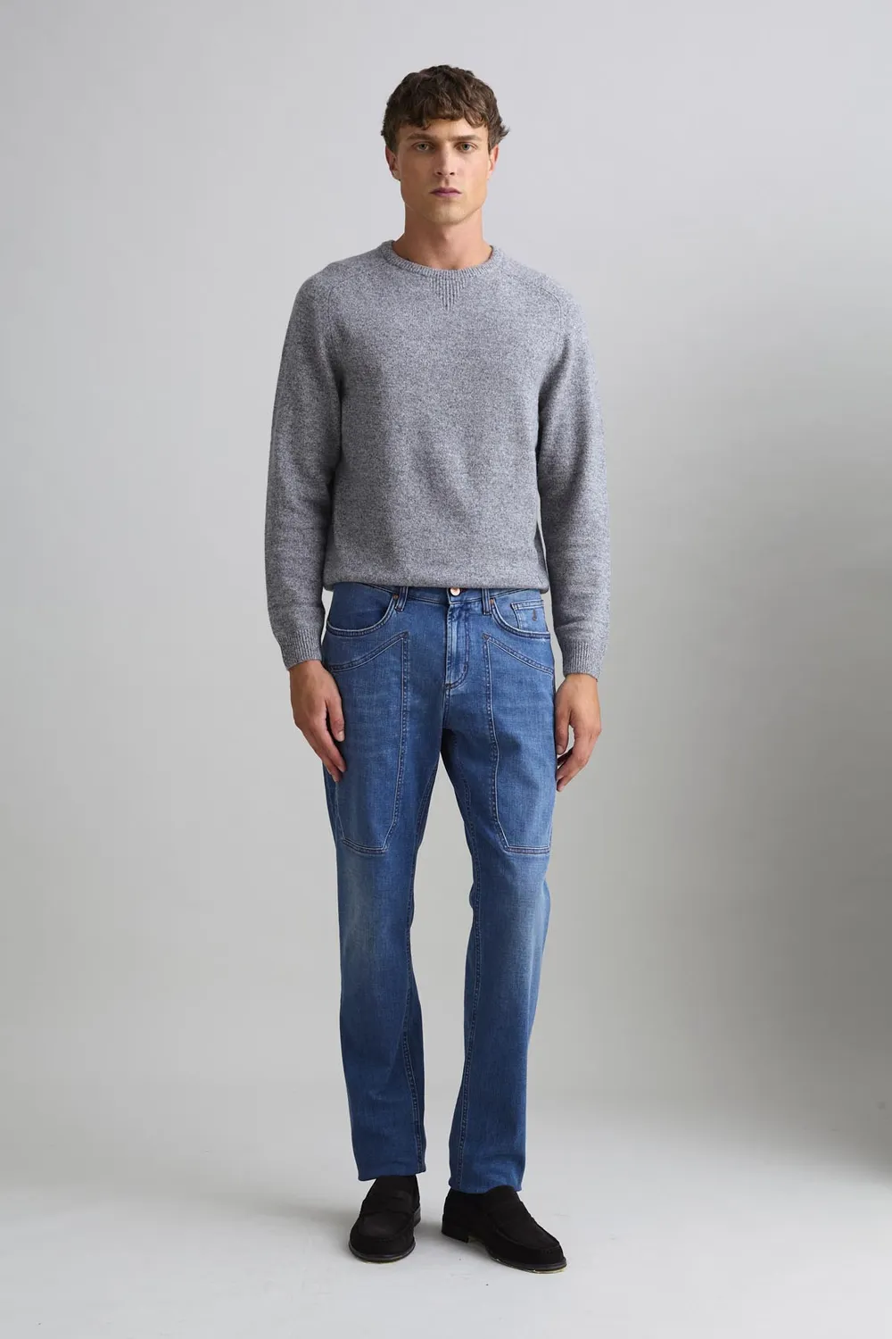 Jeckerson John slim fit jeans blauw clean toppa