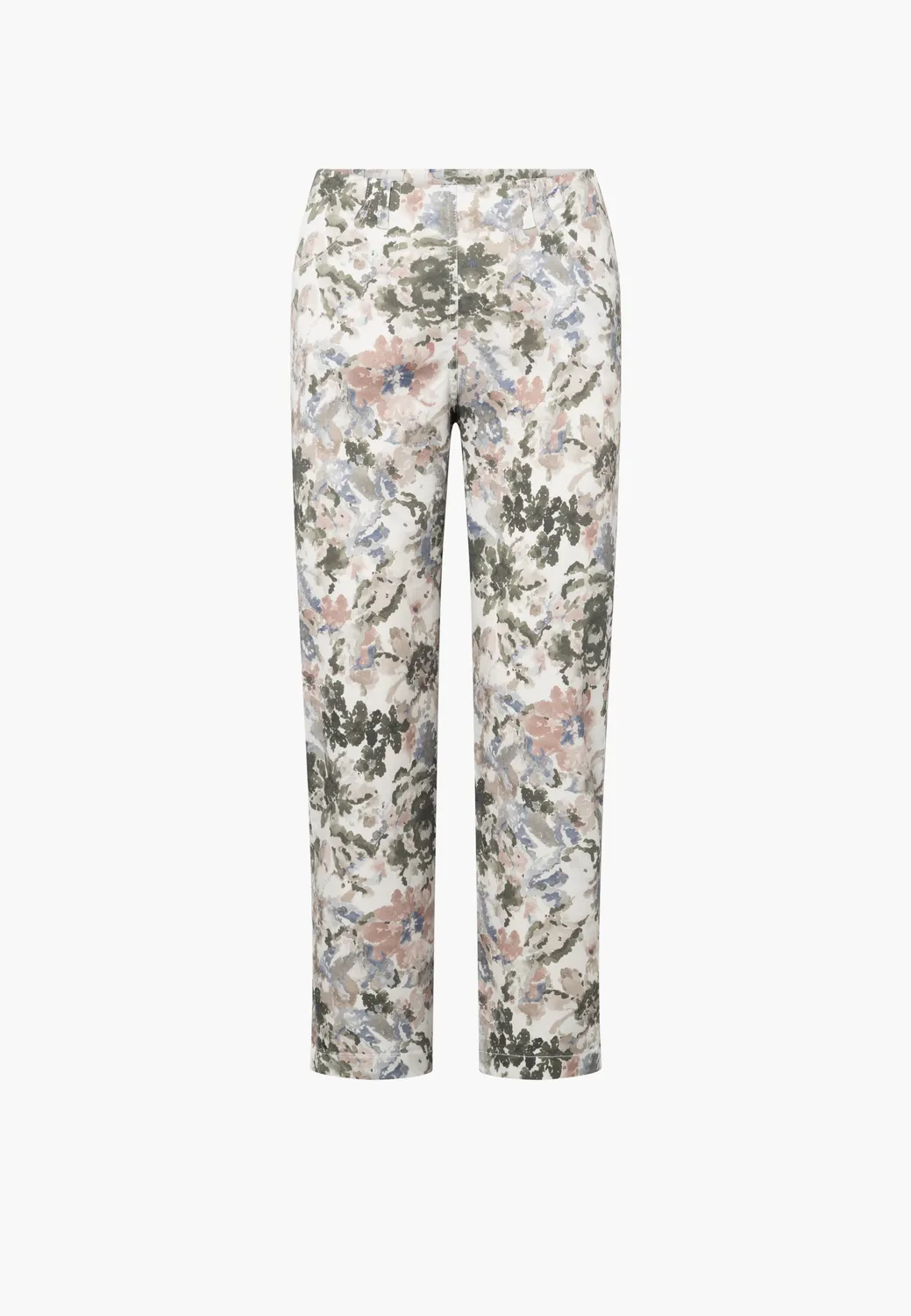 Laurie Patricia Pure Regular CL broek khaki print