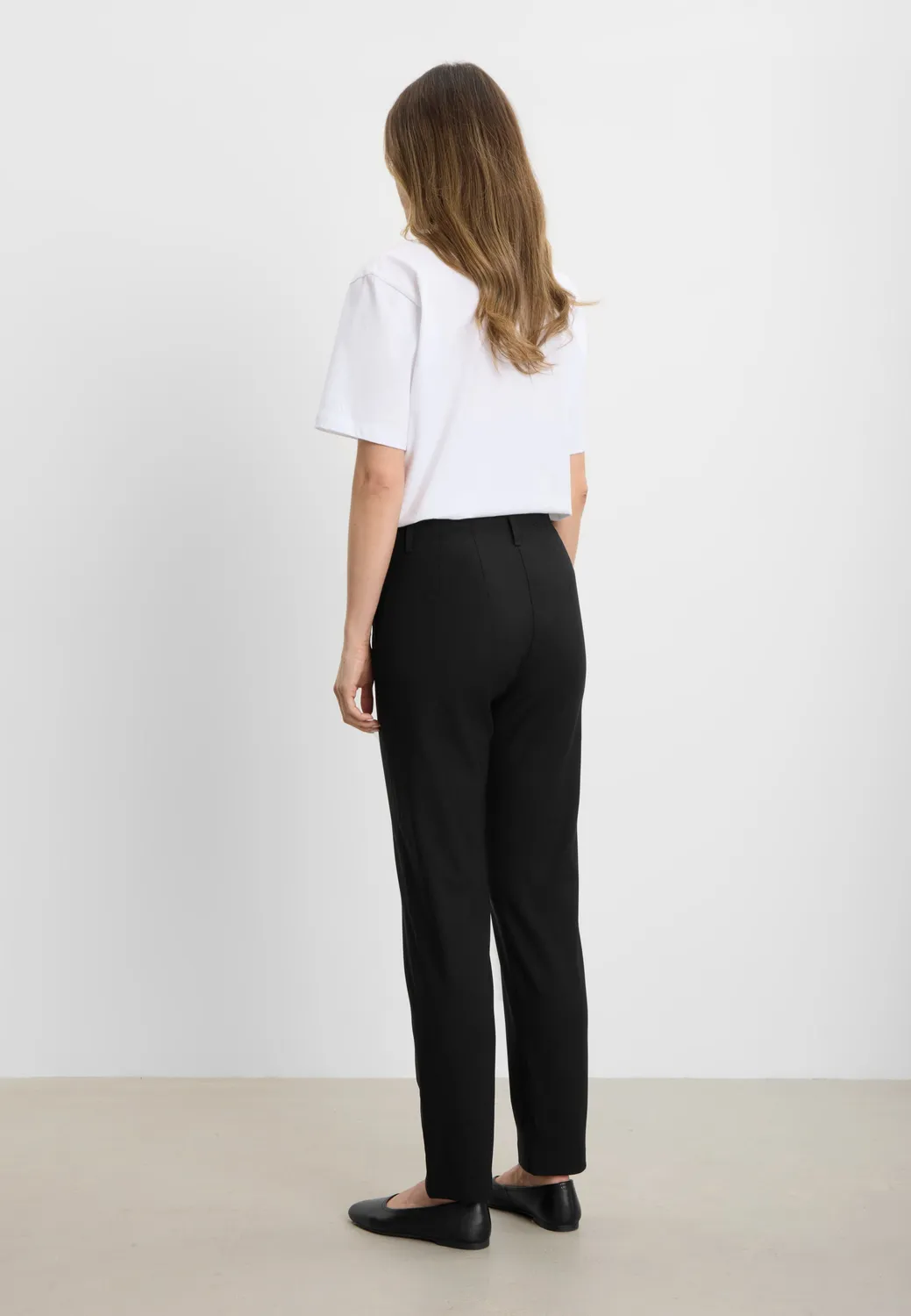 Laurie Taylor Regular SL damesbroek Black korte lengte