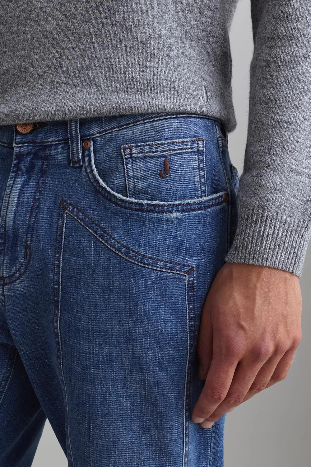 Jeckerson John slim fit jeans blauw clean toppa