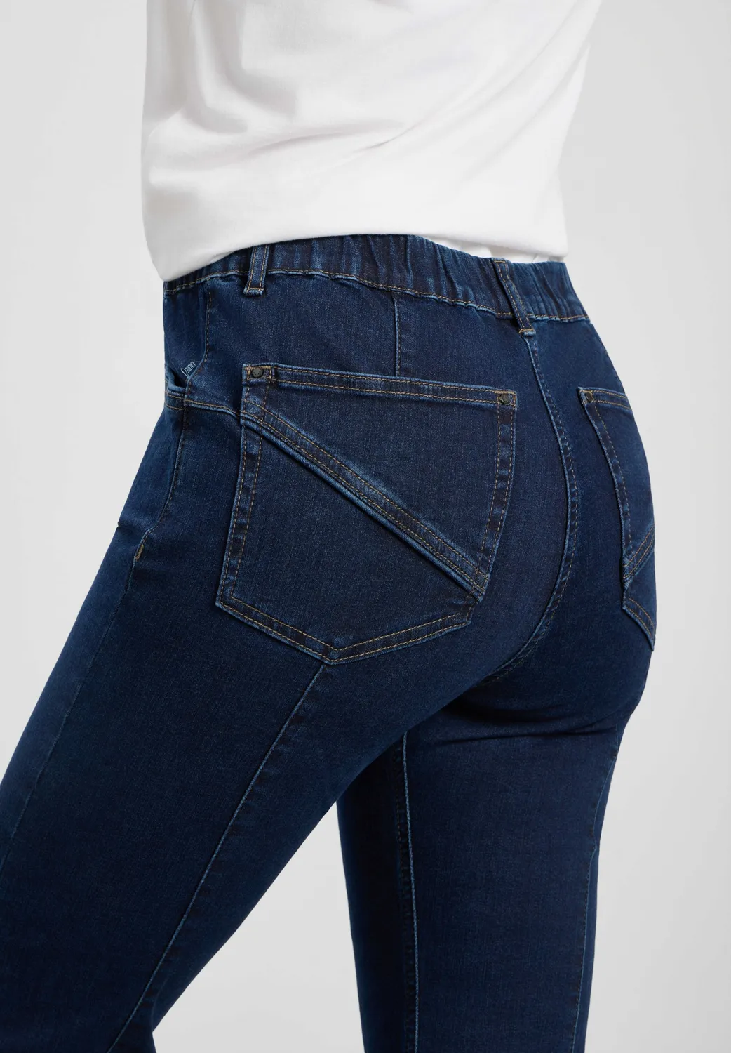 Laurie Slender Rouge jeans Dark Blue Denim stretch