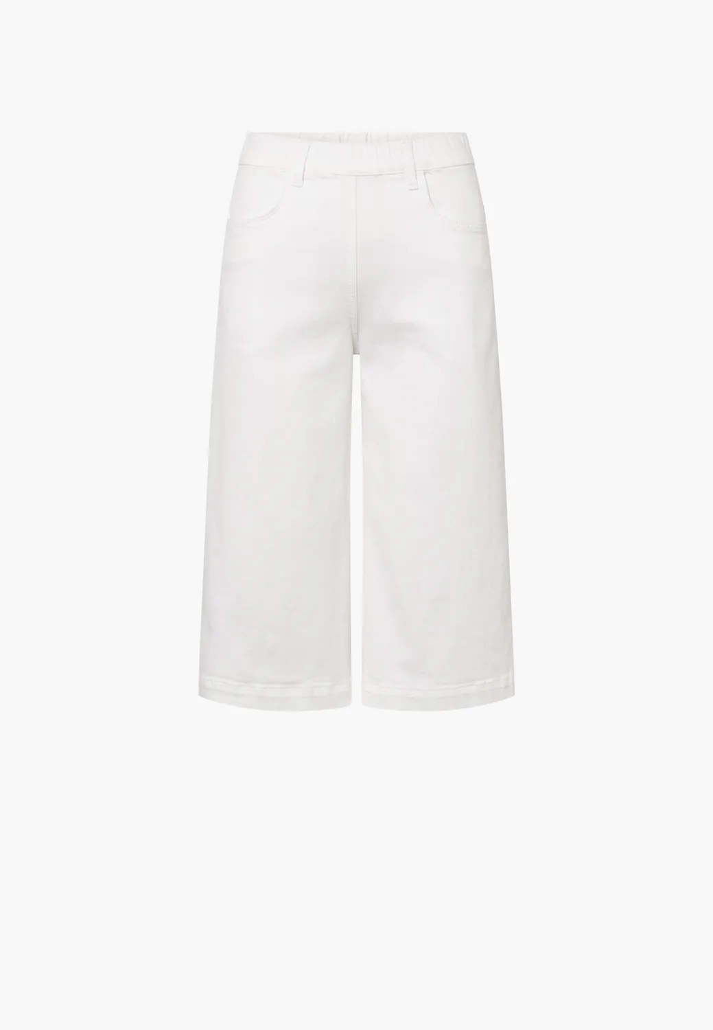 Laurie Donna Loose Capri SL capri White driekwart