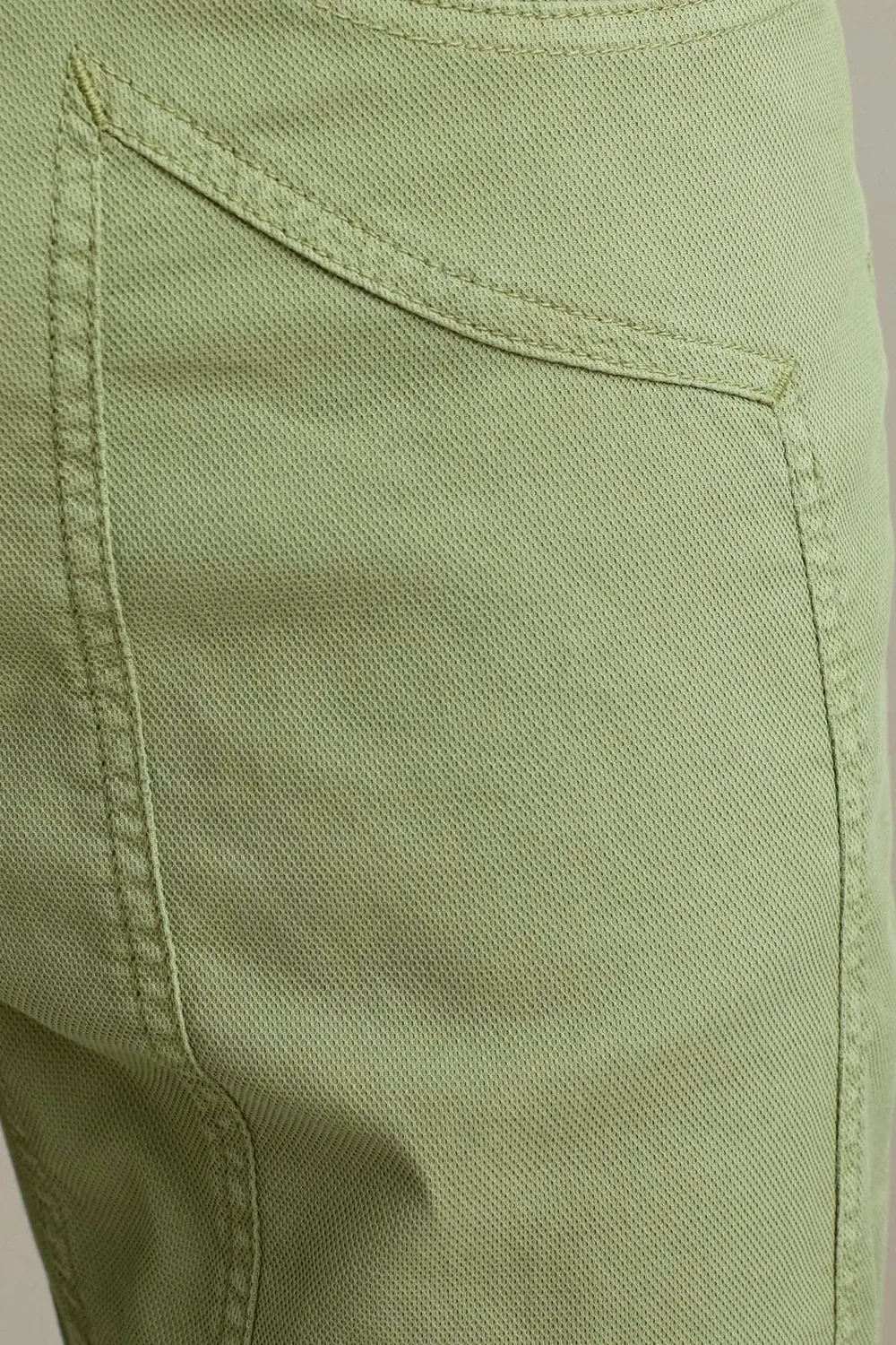 Jeckerson John Slim Fit broek saliegroen katoen