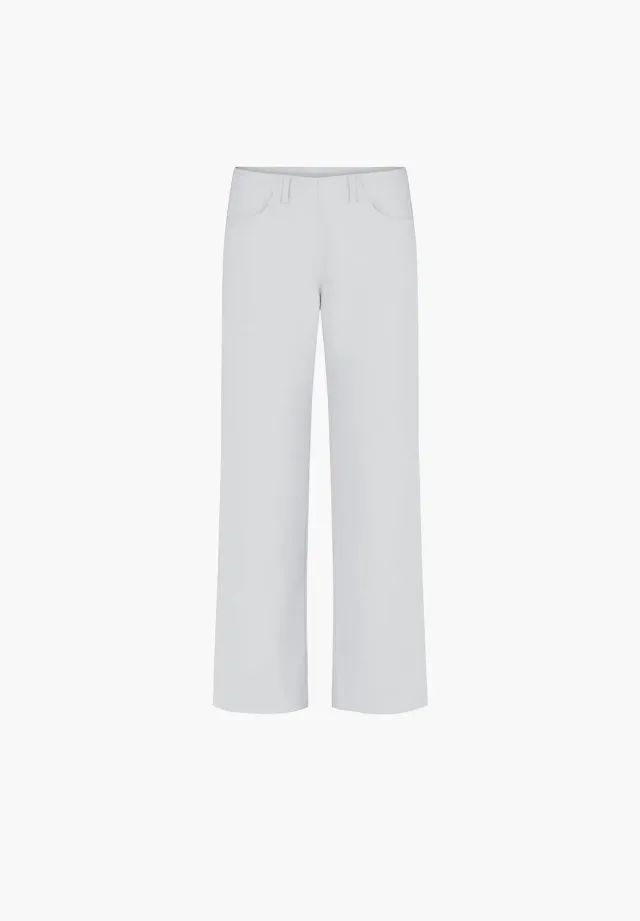 Laurie Donna Loose SL 101134 damesbroek wit korte lengte