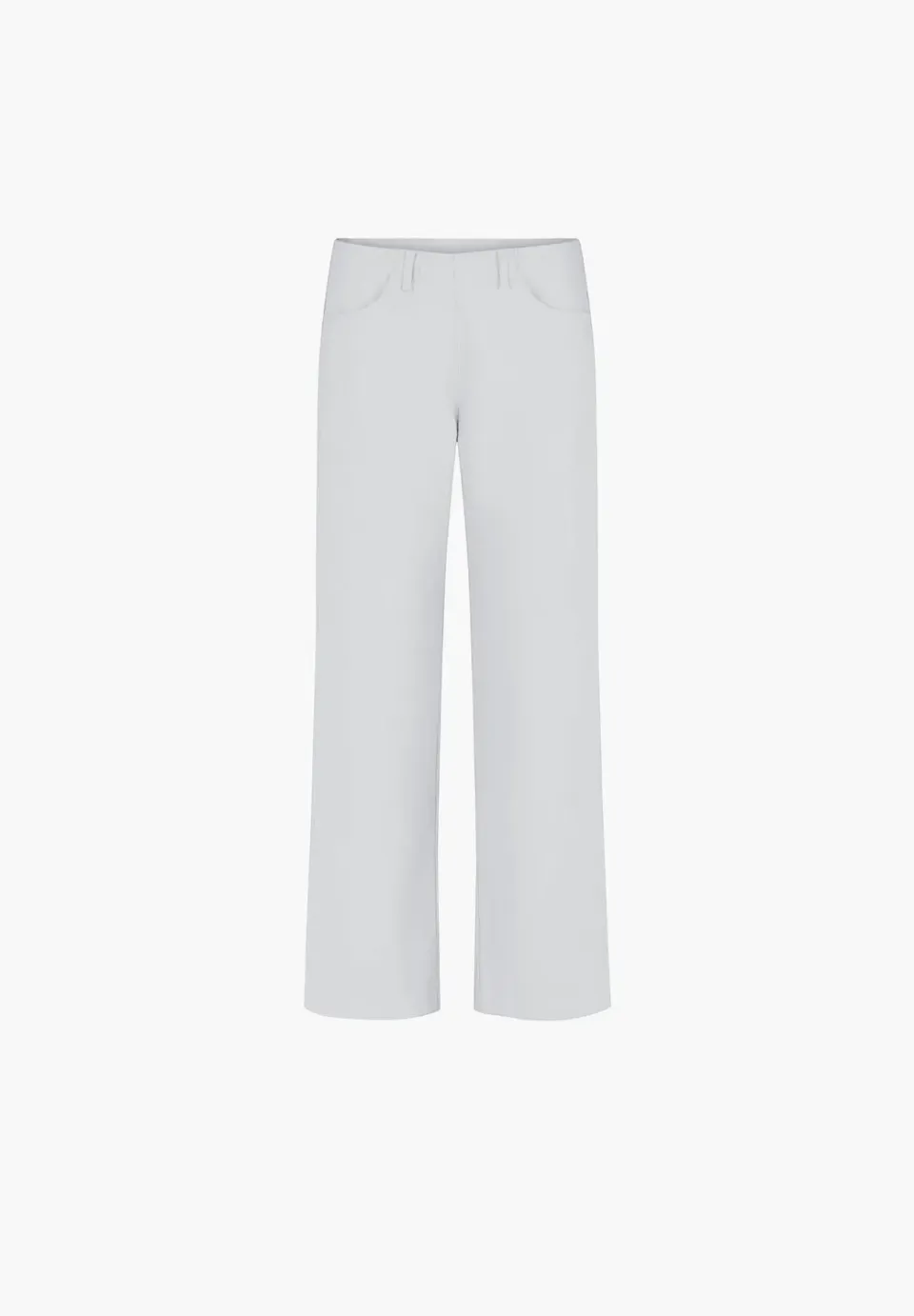 Laurie Donna Loose SL 101134 damesbroek wit korte lengte