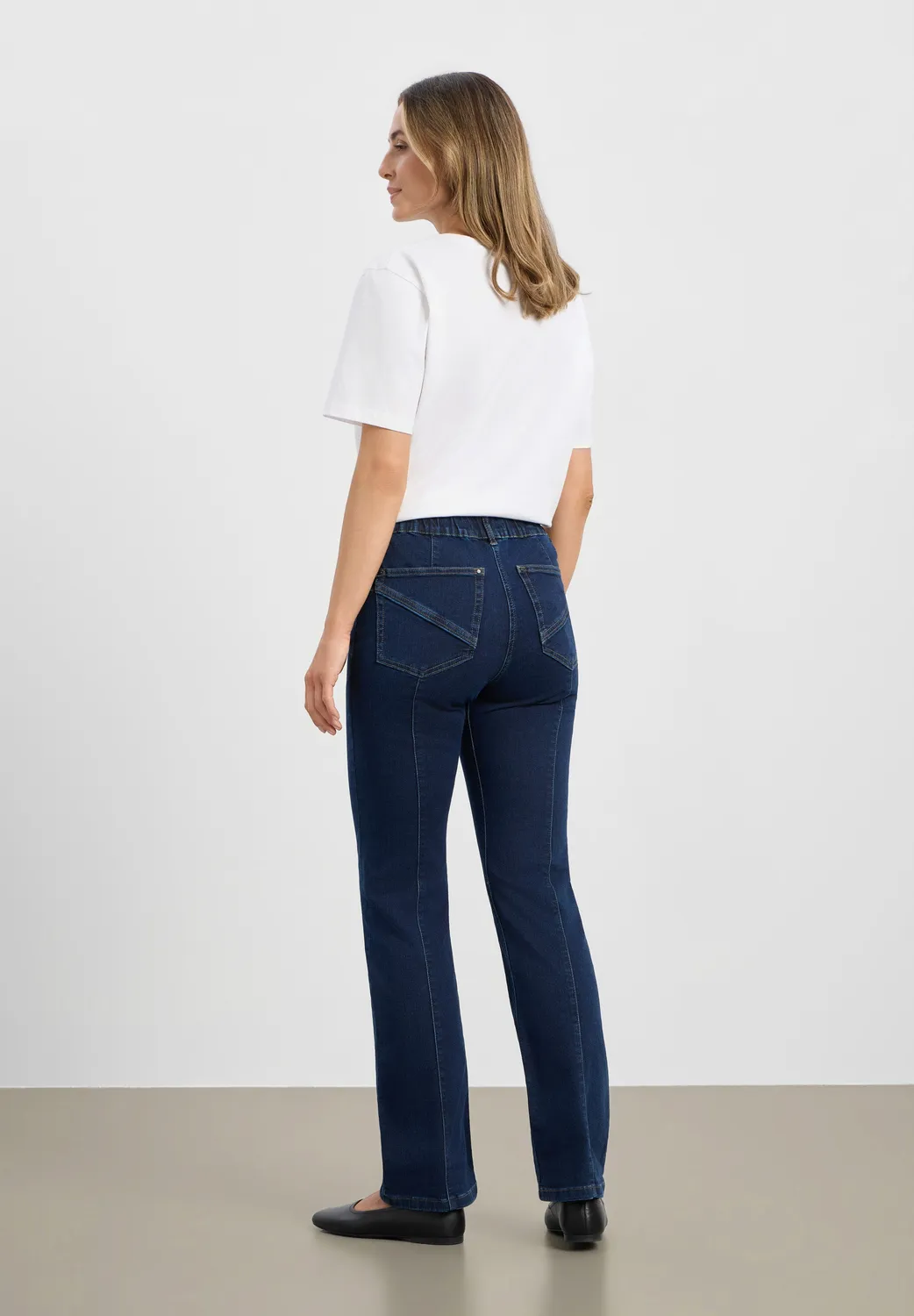 Laurie Slender Rouge jeans Dark Blue Denim stretch