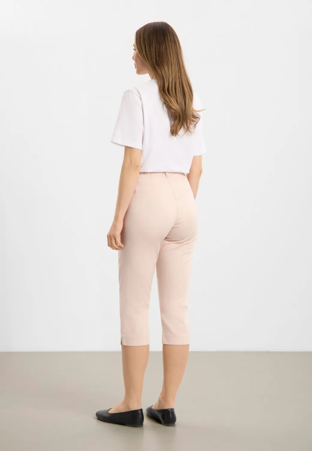 Laurie Taylor Welt Regular Capri broek Rose