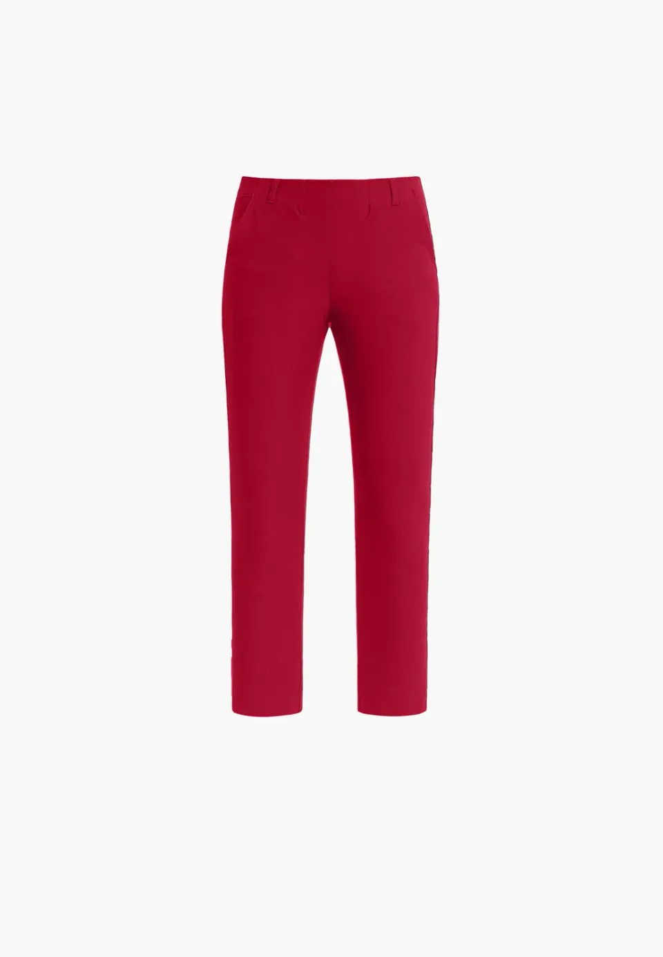 Laurie Taylor Regular CL pantalon Red cropped stretch