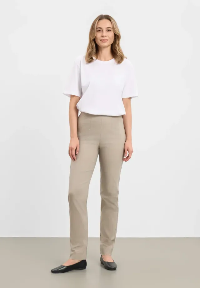 Laurie Betty Regular ML broek Clay stretch