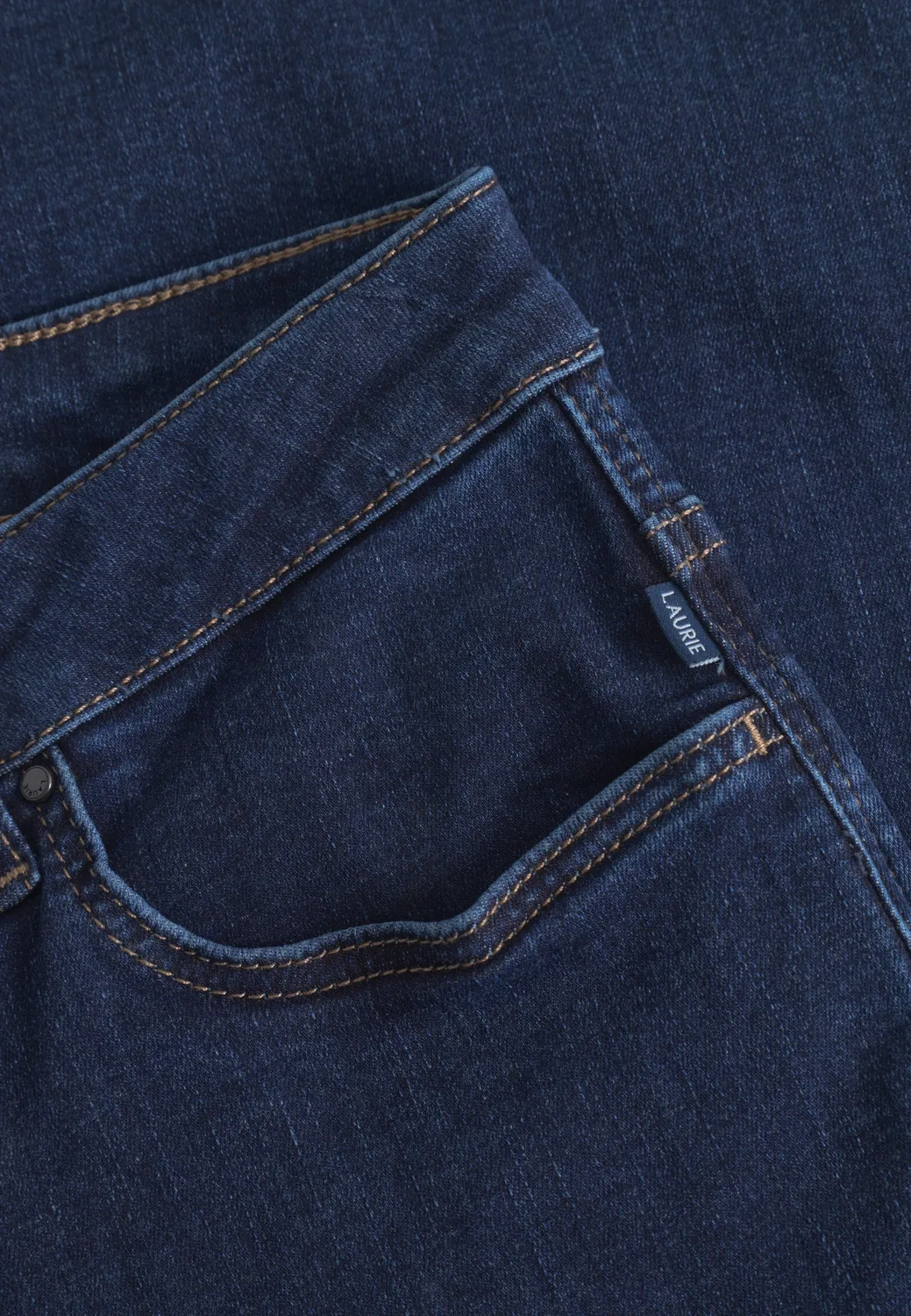 Laurie Charlotte Regular ML jeans donkerblauw stretch