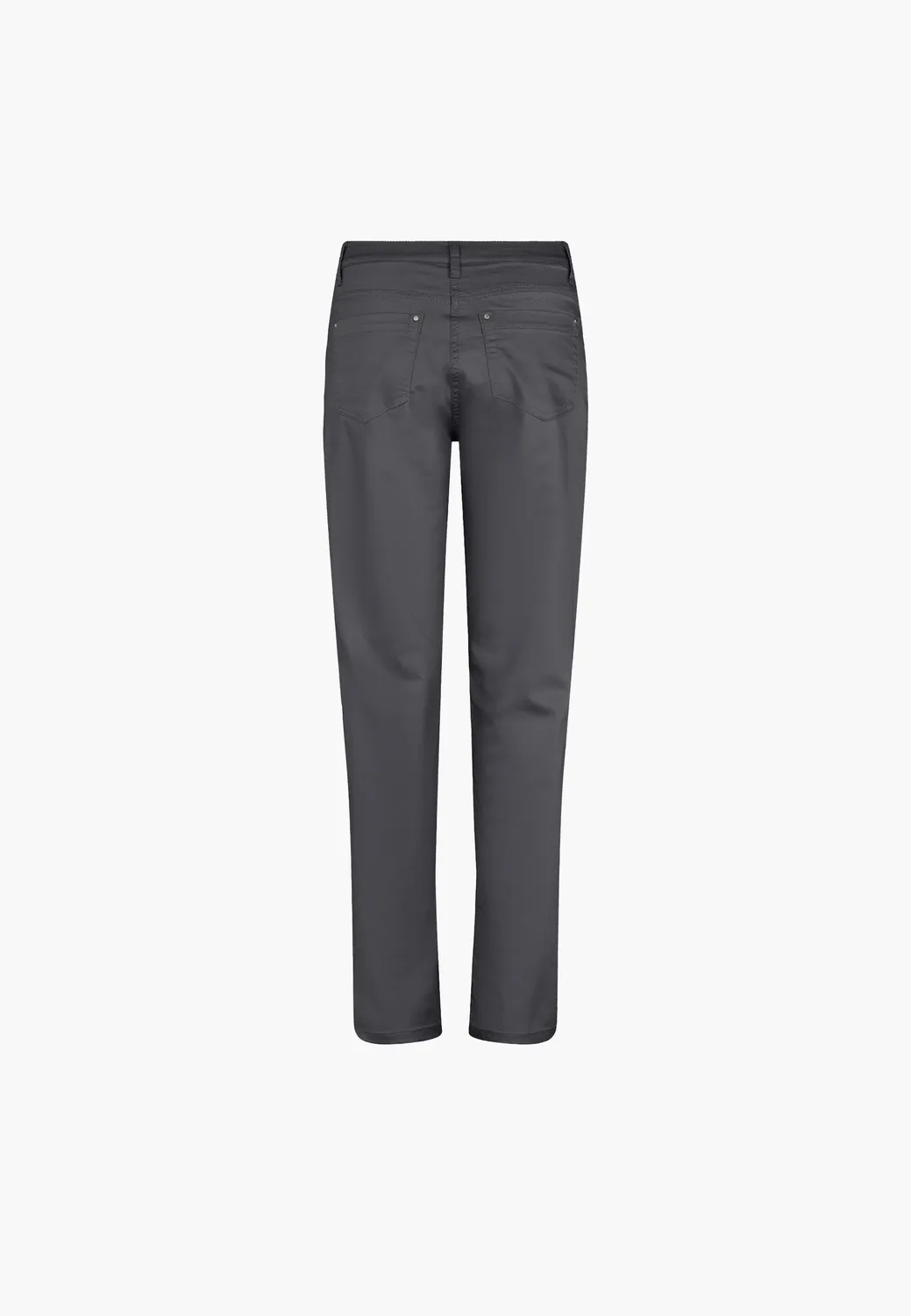 Laurie Charlotte Regular ML broek anthracite stretch