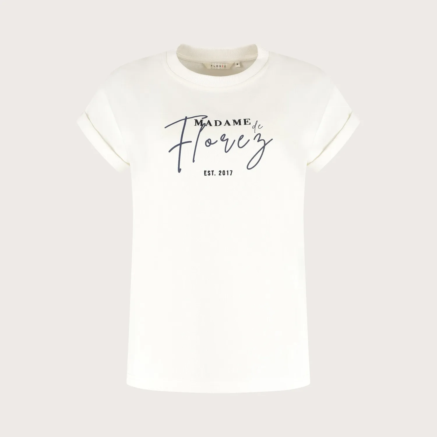 Florez Xylia T-shirt Off White tricot XS-XXL